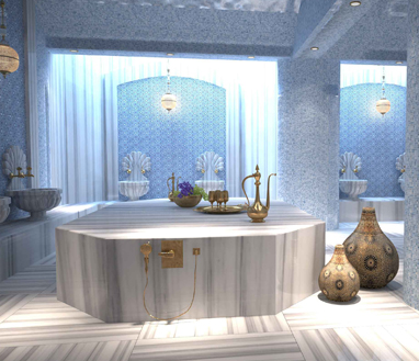 Taşlı Hamam Tasarımı