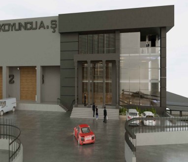 Modern Plaza Tasarımı