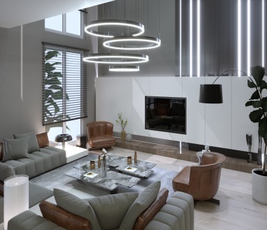 Şık Salon Tasarımı
